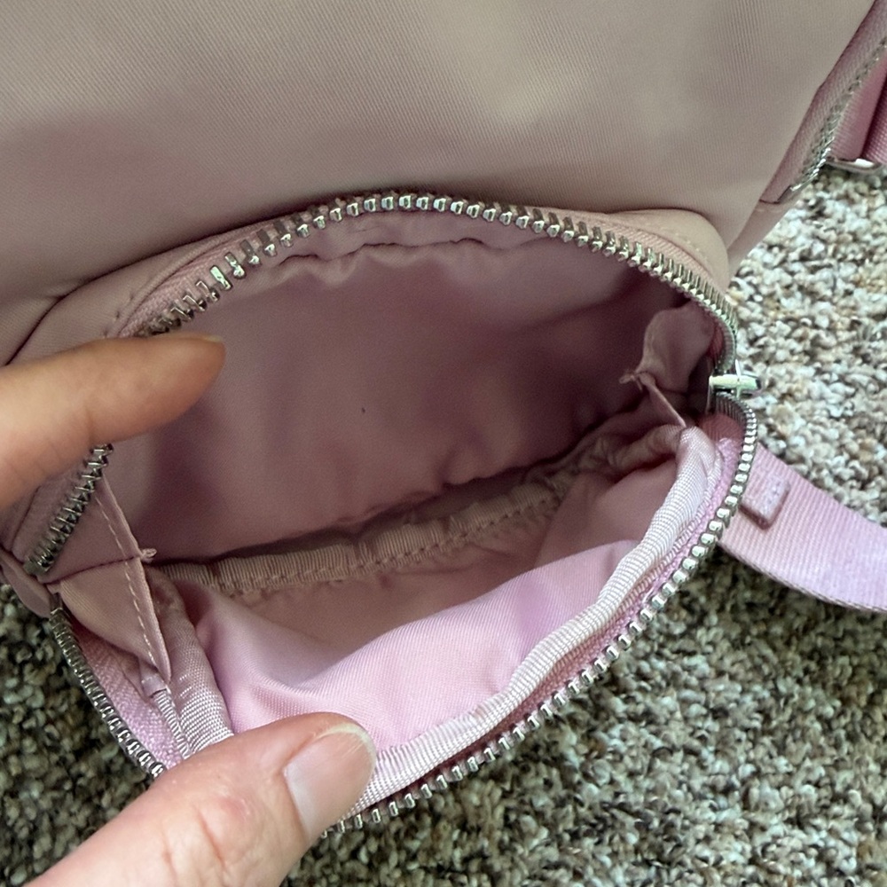 lululemon Pink Crossbody Sling Bag mint backpack - Picture 5 of 8